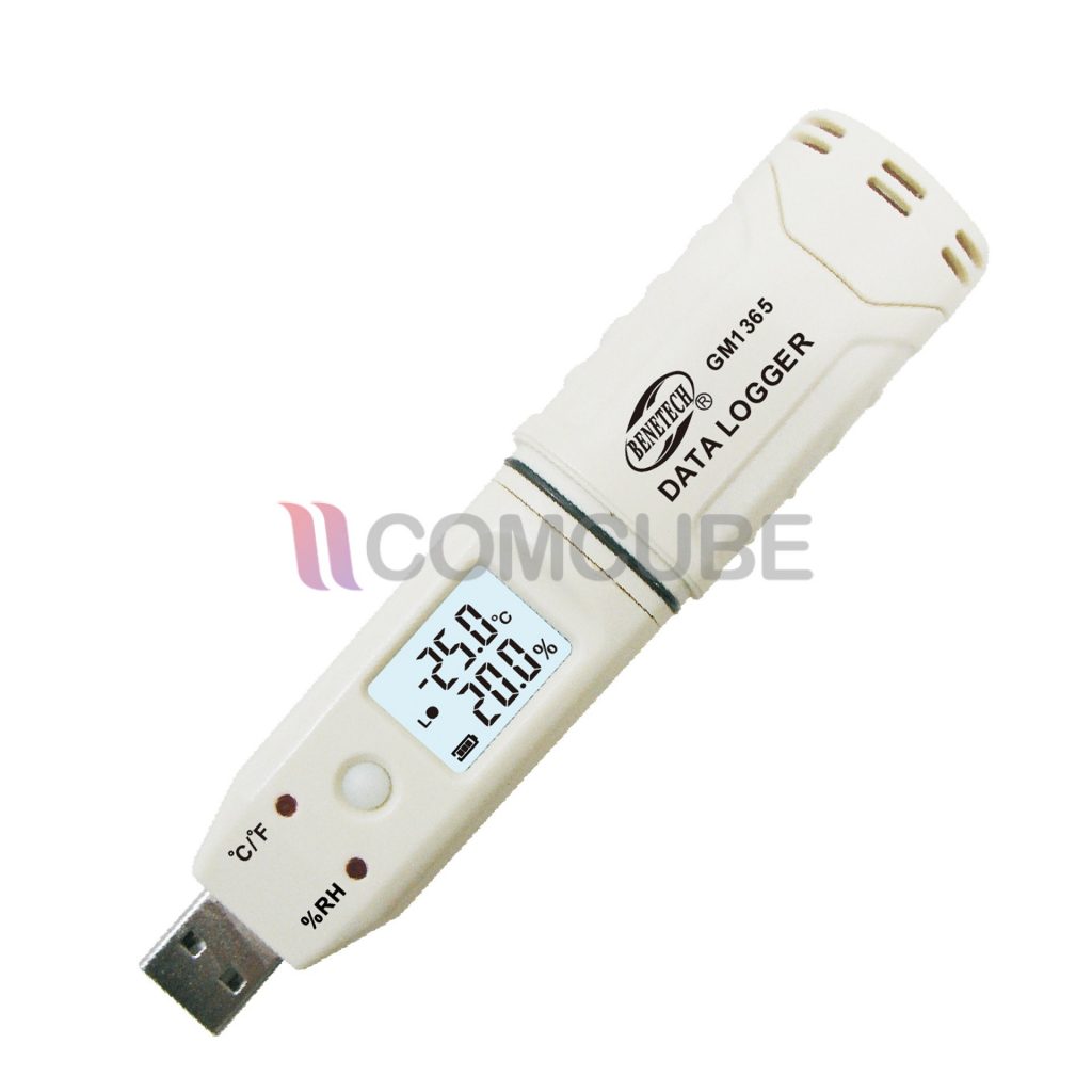 Data Logger เครื่องบันทึกอุณหภูมิ/ความชื้น รุ่น GM1365