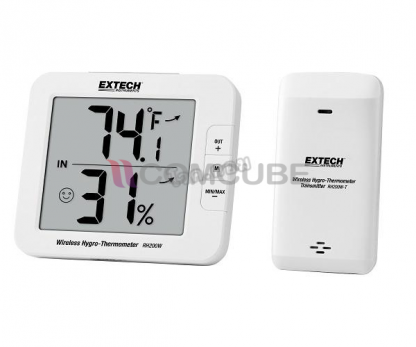 เครื่องวัดอุณหภูมิและความชื้นสัมพัทธ์แบบไร้สาย Extech RH200W  Wireless Thermometer