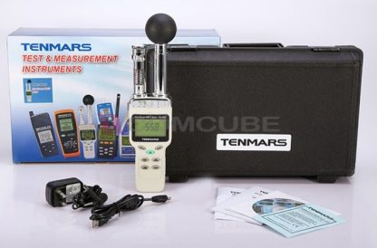 เครื่องวัดอุณหภูมิและความชื้น Tenmars TM-188D WBGT Meter Datalogger - Image 2