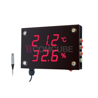HUATO HE212A เครื่องวัดอุณหภูมิและความชื้นขนาดใหญ่ Big Size (LED 1.2 นิ้ว)