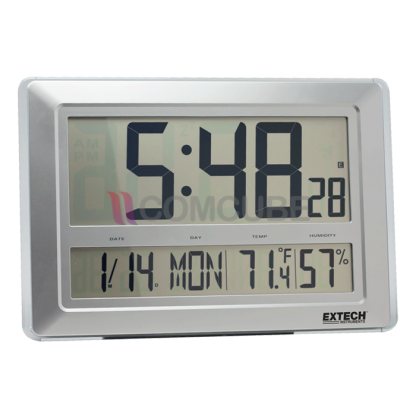 เครื่องวัดอุณหภูมิ/ความชื้นสัมพัทธ์/นาฬิกา EXTECH CTH10A