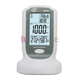 เครื่องวัดก๊าซคาร์บอนไดออกไซด์/อุณหภูมิ/ความชื้น BENETECH GM8802