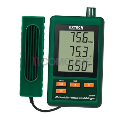 เครื่องวัดก๊าซคาร์บอนไดออกไซด์/อุณหภูมิ/ความชื้น EXTECH SD800 Datalogger