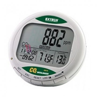 เครื่องวัดก๊าซคาร์บอนไดออกไซด์/อุณหภูมิ/ความชื้น EXTECH CO210 Datalogger