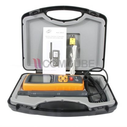 BENETECH GM1361 เครื่องวัดอุณหภูมิและความชื้นแบบพกพา/เทอร์โมคัปเปิล - Image 2