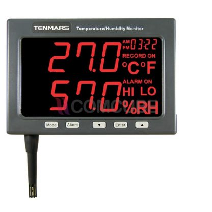 เครื่องวัดอุณหภูมิ/ความชื้นสัมพัทธ์ TENMARS TM-185