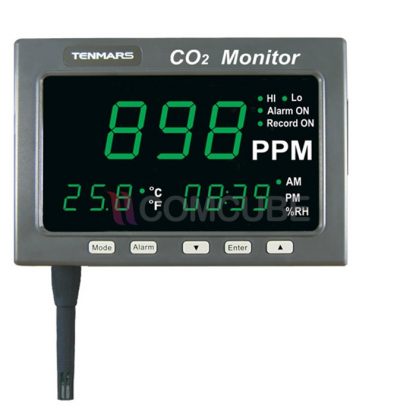 เครื่องวัดก๊าซคาร์บอนไดออกไซด์/อุณหภูมิ/ความชื้นสัมพัทธ์ TENMARS TM-187