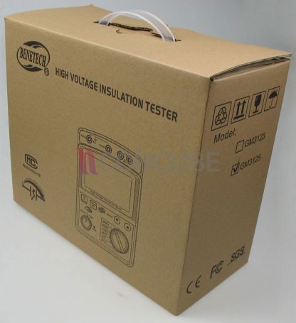 เครื่องทดสอบความเป็นฉนวน BENETECH GM3125 Insulation Resistance Tester - Image 4