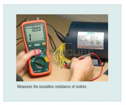 เมกะโอห์มมิเตอร์แบบดิจิตอล Digital Megohmmeter EXTECH 380260 - Image 2