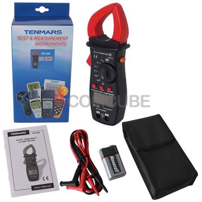 วัตต์แคลมป์มิเตอร์  WATT Clamp Meter TENMARS TM-28E TRUE RMS - Image 2
