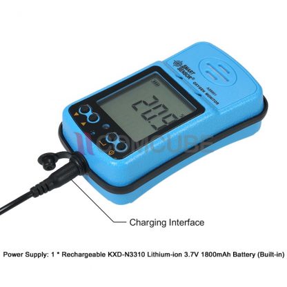 Portable Oxygen Meter เครื่องวัดออกซิเจนแบบพกพา Smart Sensor AS8901 - Image 2
