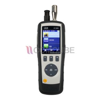 CEM DT-9881 เครื่องวัดฝุ่น/อุณหภูมิ/ความชื้น/Dew Point/Wet Bulb/HCHO/CO