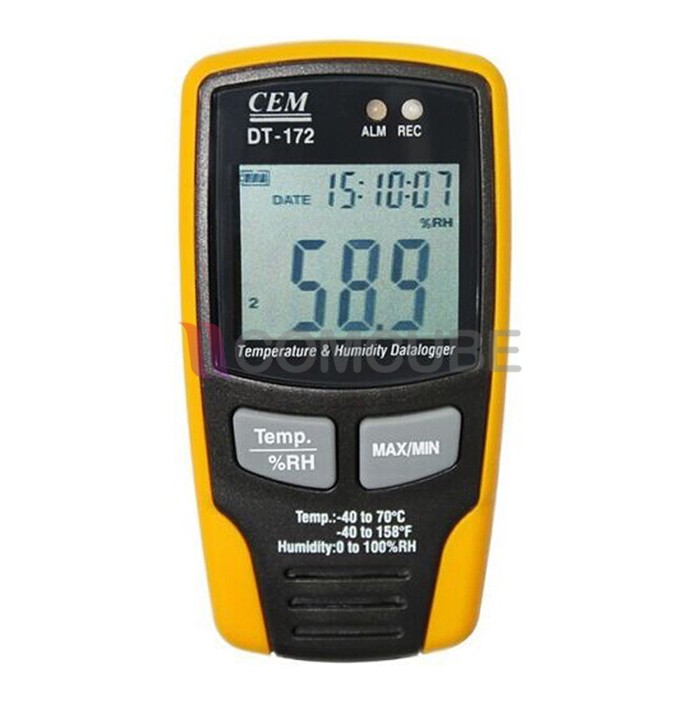 CEM DT-172 เครื่องบันทึกอุณหภูมิและความชื้นสัมพัทธ์ Data Recorder