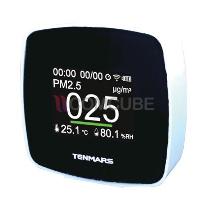 เครื่องวัดฝุ่นละอองแบบ WIFI และไฮโกรมิเตอร์ TENMARS TM-280W