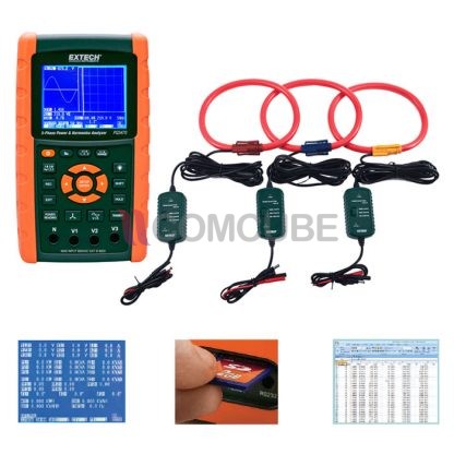 Power & Harmonics Analyzer/Datalogger EXTECH PQ3470-30 พร้อม 3000A Clamps