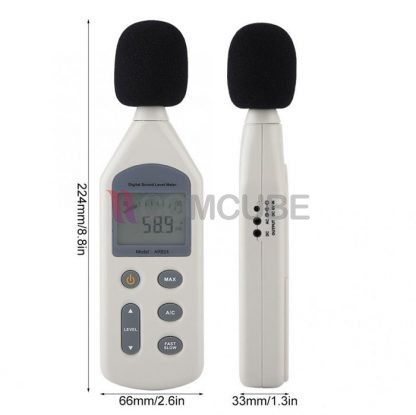 SMART SENSOR AR824 เครื่องวัดระดับเสียง Portable Sound Level Meter - Image 2