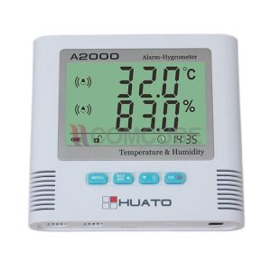 ไฮโกรมิเตอร์ เครื่องวัดอุณหภูมิ/ความชื้น HUATO A2000-TH - Image 4