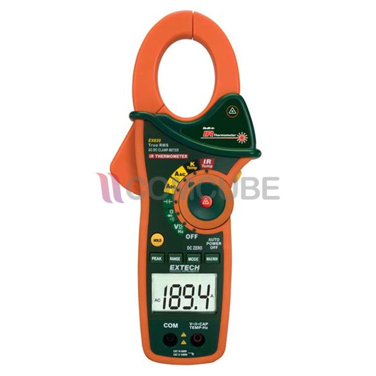 EXTECH EX830 AC/DC Clamp Meter แคลมป์มิเตอร์ (600V/1000A)