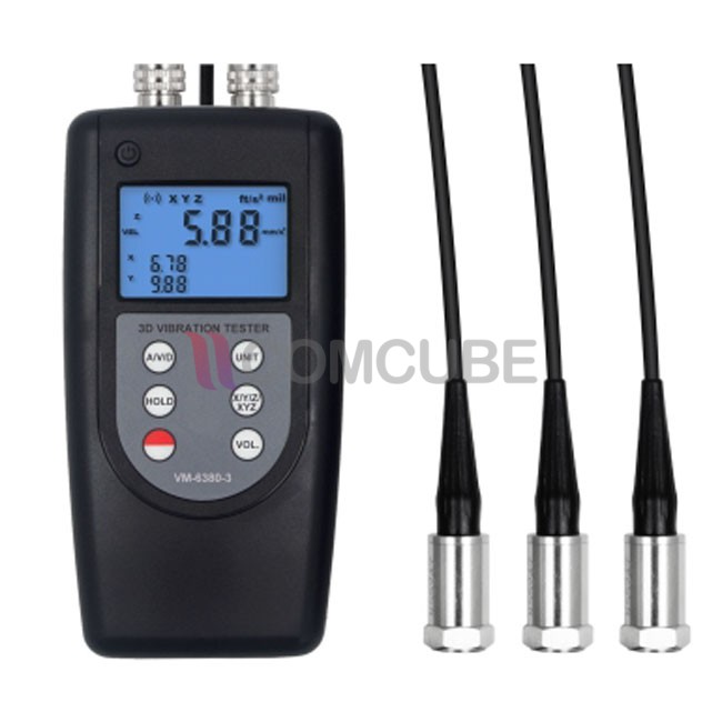 LANDTEK VM-6380-3 Vibration Meter แบบ 3 แชนแนล