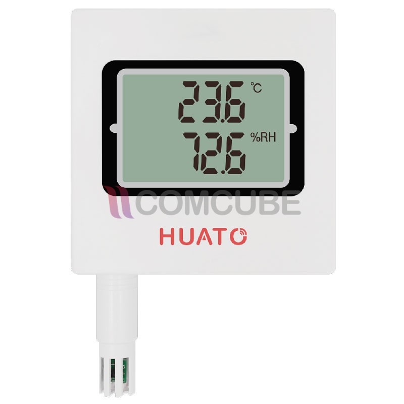 เครื่องวัดอุณหภูมิและความชื้นสัมพัทธ์ HUATO HE500A-TH Transmitter Logger
