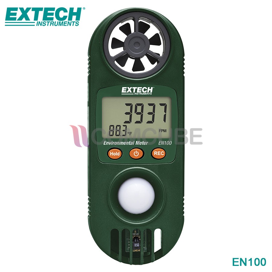 EXTECH EN100 เครื่องมือวัดทางสิ่งแวดล้อมแบบ 11 ฟังชั่น Environmental Meter