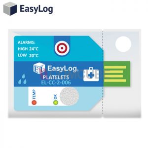 EasyLog EL-CC-2-006 เครื่องบันทึกอุณหภูมิ/ความชื้นใช้ครั้งเดียว (สำหรับเกร็ดเลือด) - Image 2