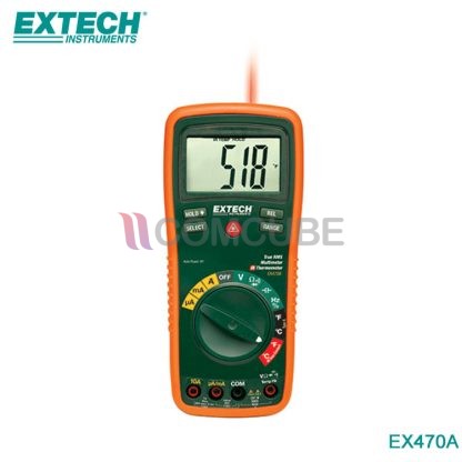 EXTECH รุ่น EX470A มัลติมิเตอร์แบบ 10 ฟังชั่น/True RMS/IR เทอร์โมมิเตอร์