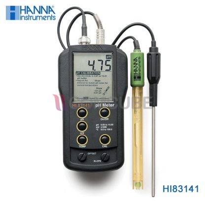 pH Meter พีเอชมิเตอร์/mV/อุณหภูมิ HANNA HI83141 (HI1230B electrode)