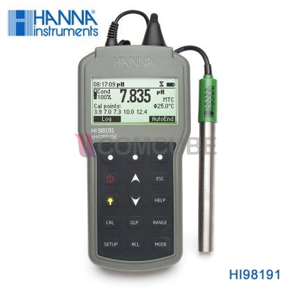 pH Meter พีเอชมิเตอร์/ORP/ISE แบบพกพา HANNA HI98191