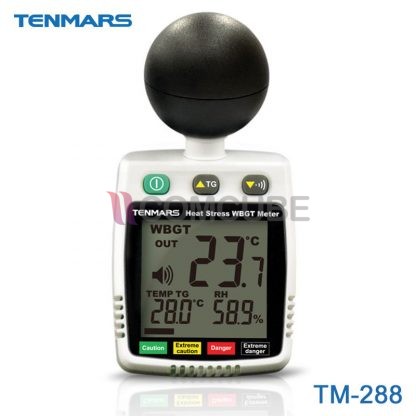 TENMARS TM-288 เครื่องวัดอุณหภูมิ/ความชื้น/WBGT/TG