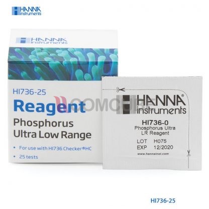 Phosphorus รีเอเจนต์ช่วงต่ำ HANNA HI736-25 (25 Test)