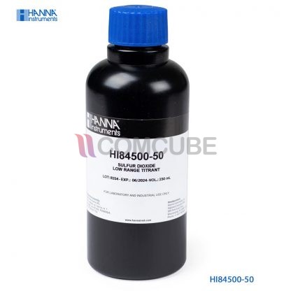 Sulfur Dioxide รีเอเจนต์ช่วงต่ำ HANNA HI84500-50