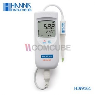 pH Meter แบบพกพาสำหรับอาหารและ Dairy HANNA HI99161