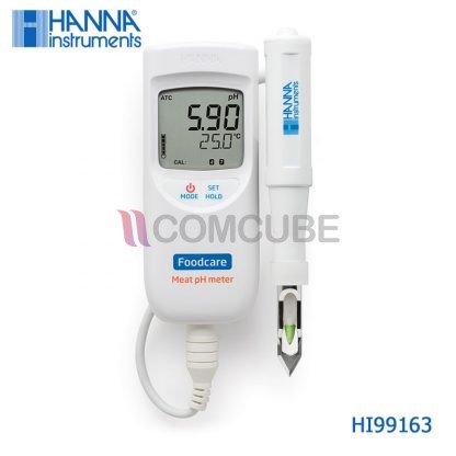 pH Meter แบบพกพาสำหรับเนื้อสัตว์ Meat HANNA HI99163