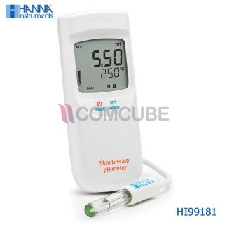pH Meter แบบพกพาสำหรับผิวหนัง Skin HANNA HI99181