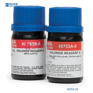 รีเอเจนต์สำหรับวัดค่า Chloride HANNA HI753-25 (25 Tests)