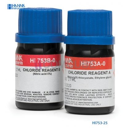 รีเอเจนต์สำหรับวัดค่า Chloride HANNA HI753-25 (25 Tests)