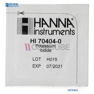 รีเอเจนต์สำหรับวัดค่า Potassium Iodide HANNA HI70404 (100 Packets)