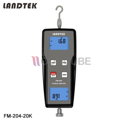 Push Pull Force Gauge แบบดิจิทัล 196 นิวตัน LANDTEK FM-204-20K