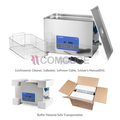 Ultrasonic Cleaner พร้อม Degas function ขนาด 13 ลิตร GT SONIC-R13 - Image 2