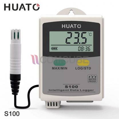 Data Logger เครื่องบันทึกอุณหภูมิ/ความชื้นสัมพัทธ์ HUATO S100-EX
