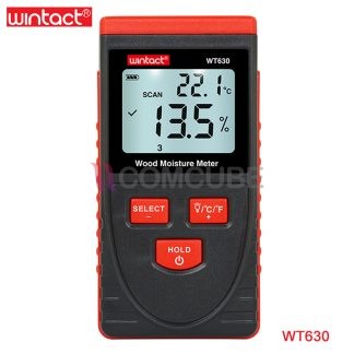 เครื่องวัดความชื้นไม้ Wood Moisture Meter แบรนด์ Wintact รุ่น WT630