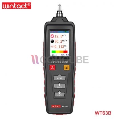เครื่องวัดความสั่นสะเทือน Vibration Meter แบรนด์ Wintact รุ่น WT63B