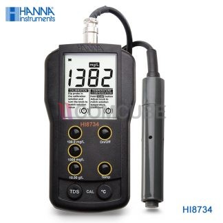 TDS Meter เครื่องวัดค่าทีดีเอสแบบพกพา 3 Ranges HANNA HI8734