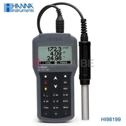 เครื่องวัดค่า pH/mV/EC/DO/อุณหภูมิ HANNA HI98199