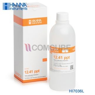 น้ำยามาตรฐาน 12.41 ppt TDS Calibration Solution HANNA HI7036L (500 มิลลิลิตร)