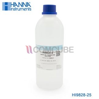 น้ำยามาตรฐาน Quick Calibration Solution HANNA HI9828-25 (500 มิลลิลิตร)