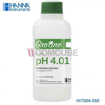 pH 4.01 Calibration น้ำยาสอบเทียบ HANNA HI7004-050 (500 มิลลิลิตร)