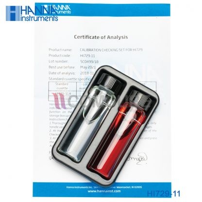 น้ำยามาตรฐาน 1.00 ppm Fluoride Calibration HANNA HI729-11