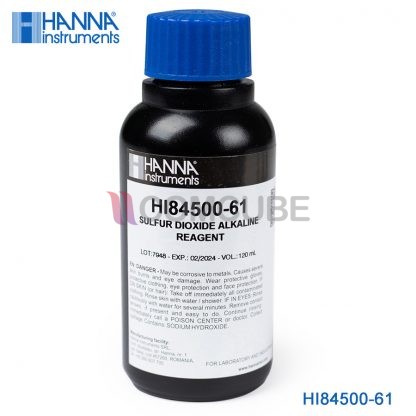 Alkaline รีเอเจนต์สำหรับ Sulfur Dioxide Mini Titrator HANNA HI84500-61